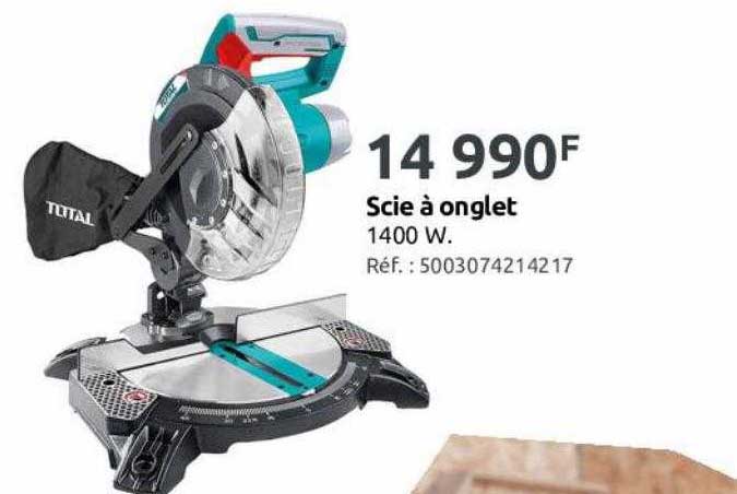 Scie à Onglet Total