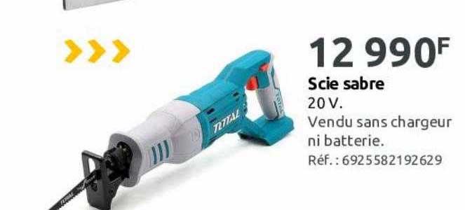 scie sabre 20 v total