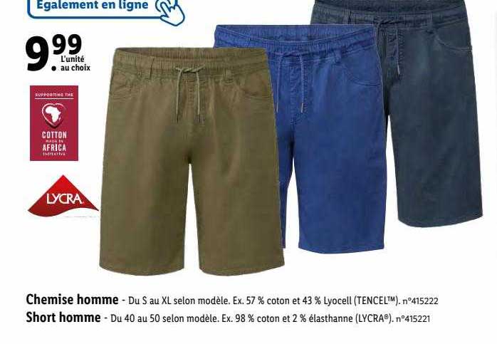 Short Homme