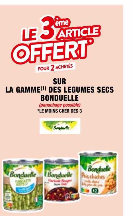 Sur La Gamme Des Légumes Secs Bonduelle
