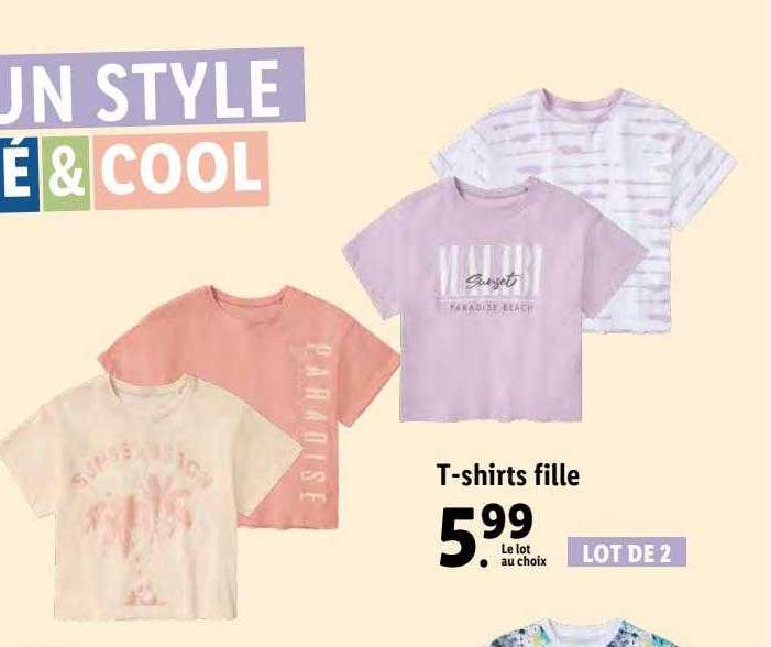 t-shirts fille