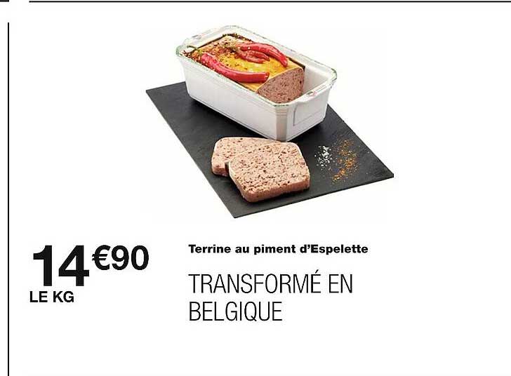 terrine au piment d'espelette