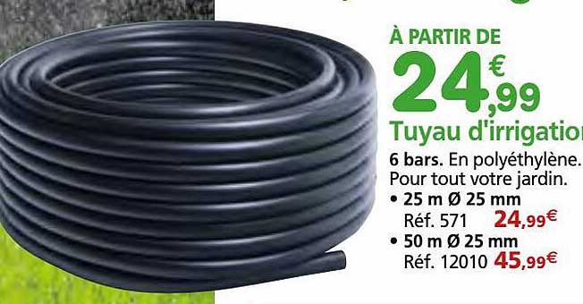 tuyau d'irrigation