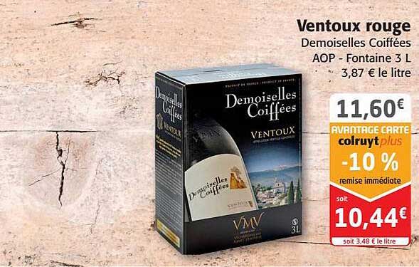 Ventoux Rouge Demoiselles Coiffées Aop