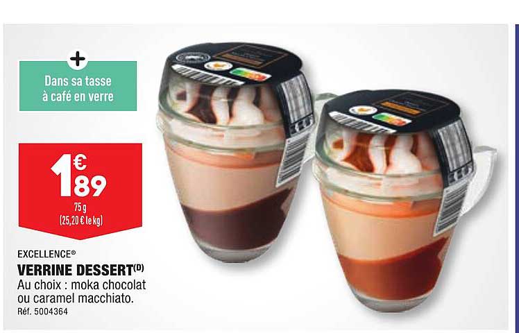 Verrine Dessert Excellence