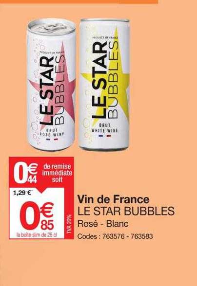 Vin De France Le Star Bubbles