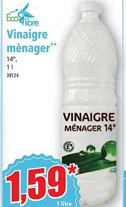 Vinaigre Ménager Eco Libre