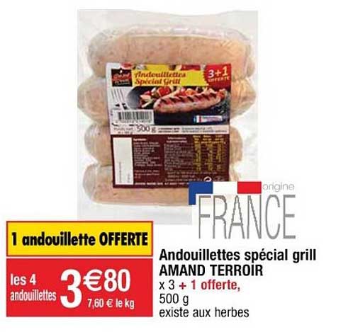 Andouillettes Spécial Grill Amand Terroir