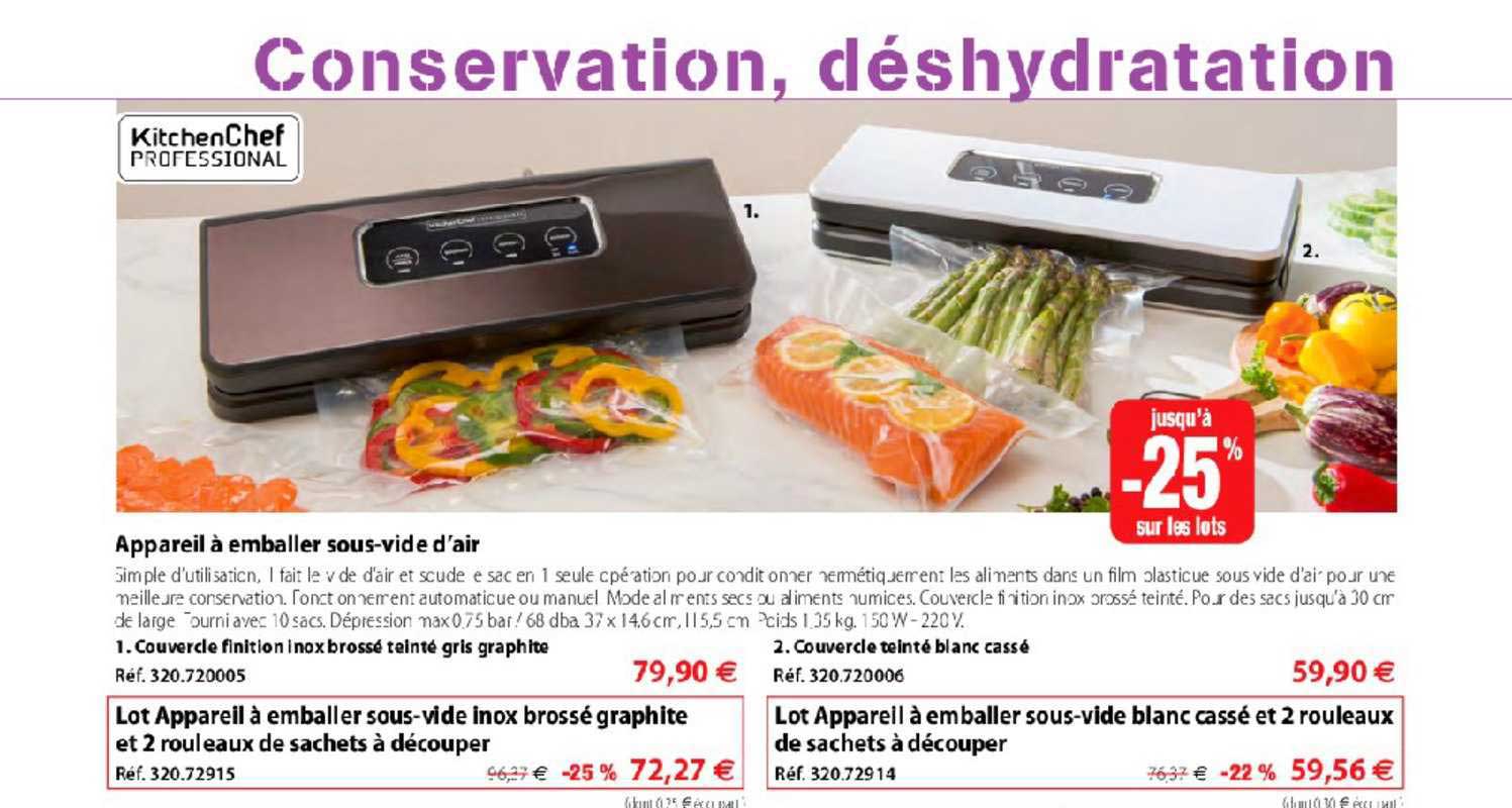 appareil à emballer sous vide d'air