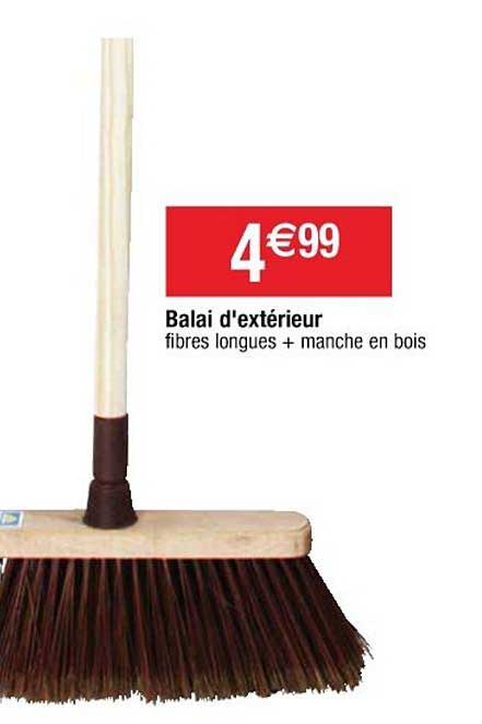 balai d'extérieur