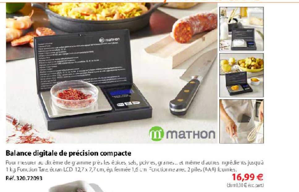 Balance Digital De Précision Compacte