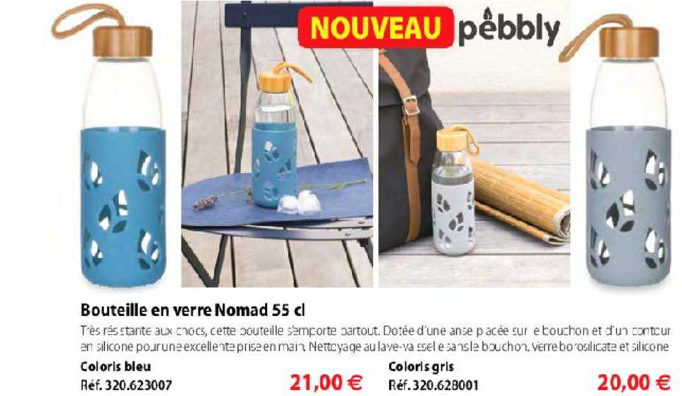 bouteille en verre nomad 55 cl