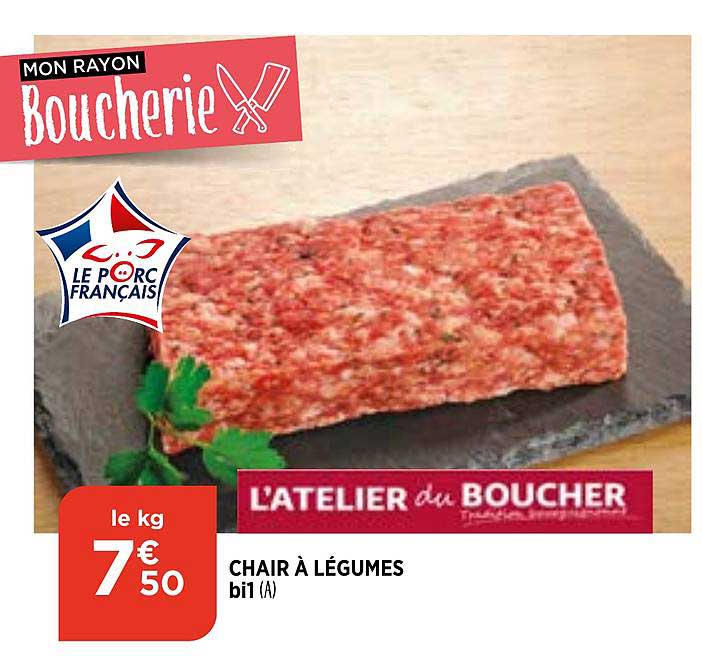 chair à légumes bi1 l'atelier du boucher