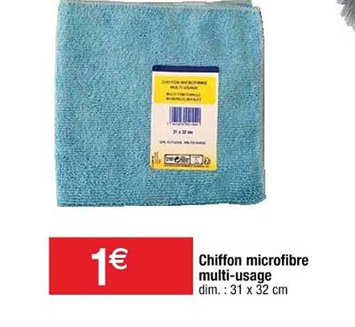 chiffon microfibre multi usage