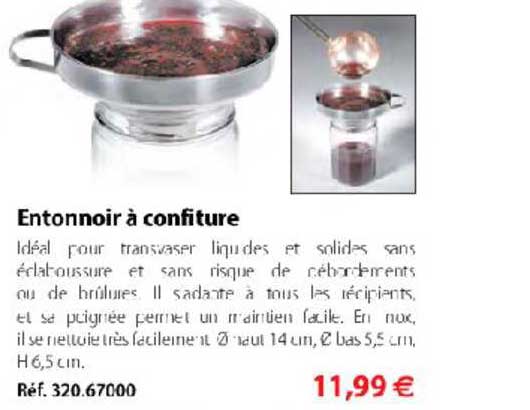 Entonnoir à Confiture