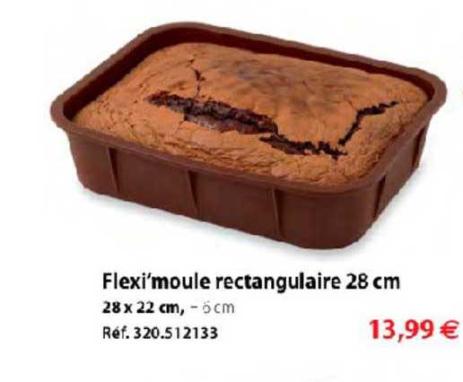 flexi'moule rectangulaire 28 cm