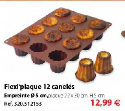flexi'plaque 12 canelés
