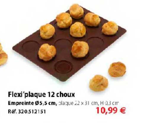 flexi'plaque 12 choux