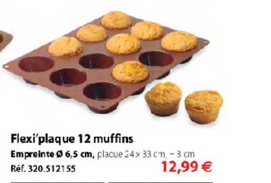 flexi'plaque 12 muffins