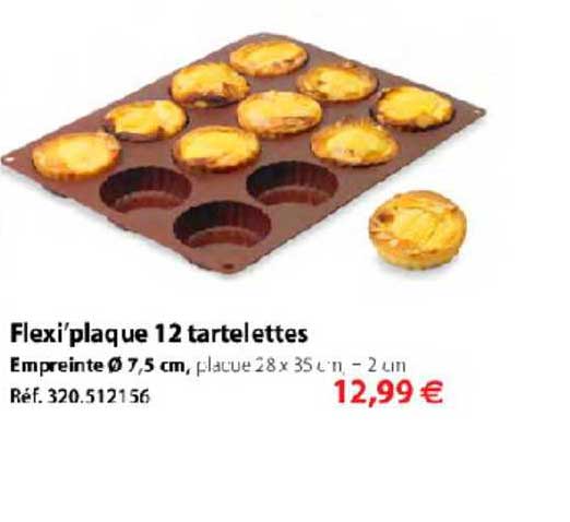 flexi'plaque 12 tartelettes