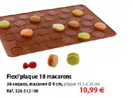 flexi'plaque 18 macarons