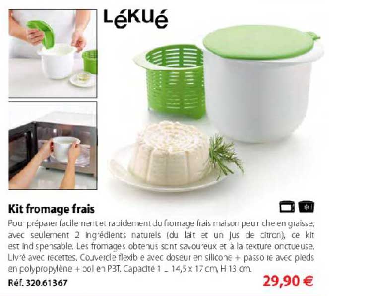 kit fromage frais lékué