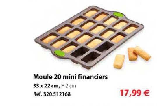 Moule 20 Mini Financiers