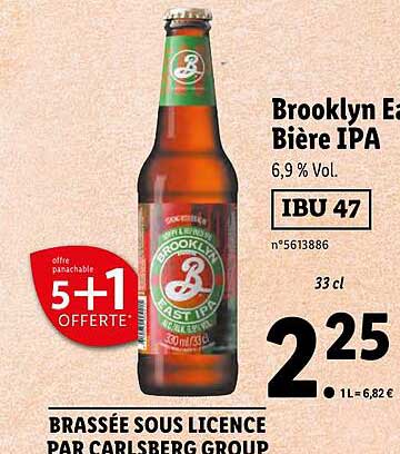 brooklyn east bière ipa