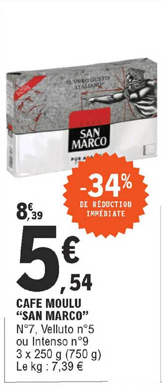 Café Moulu "san Marco"