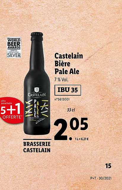 castelain bière pale ale