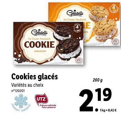 Cookies Glacés Gelatelli