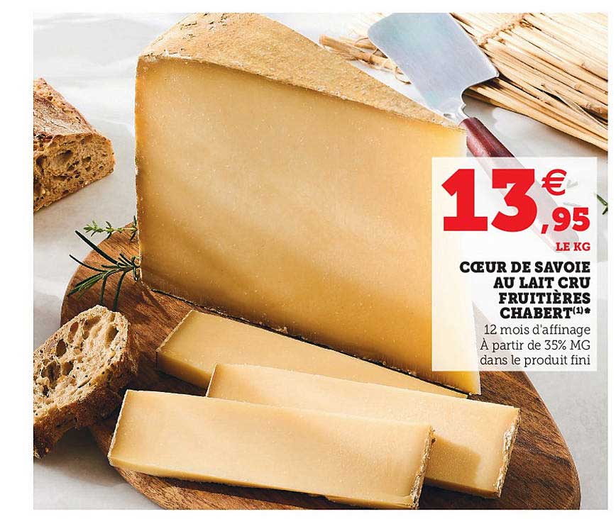 cœur de savoie au lait cru fruitières chabert