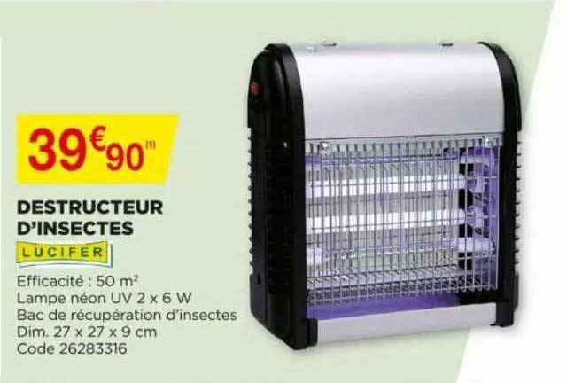 destructeur d'insectes lucifer