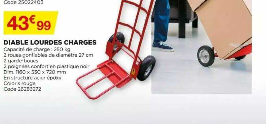 diable lourdes charges