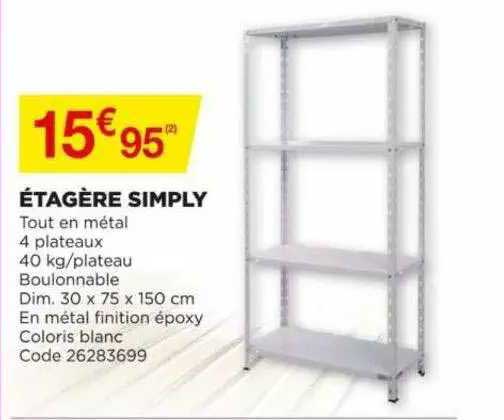 étagère Simple