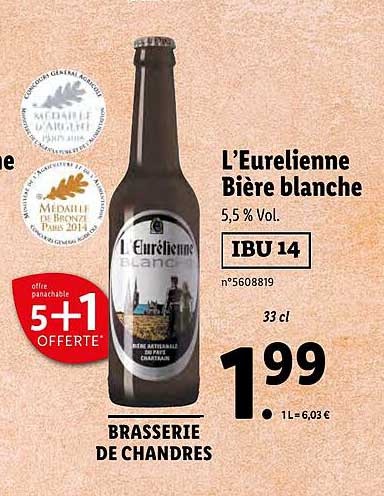 L'eurélienne Bière Blanche