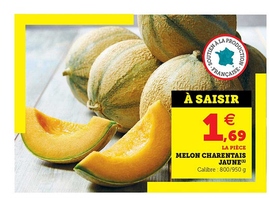 Melon Charentais Jaune