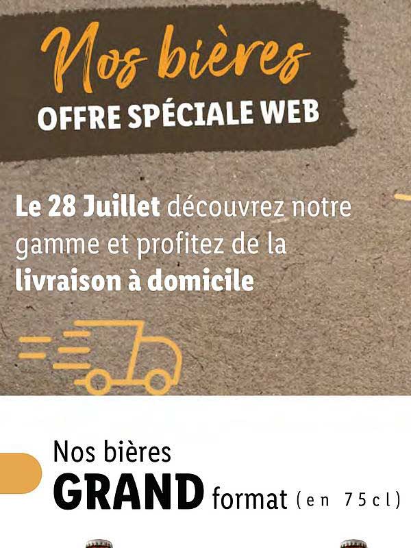 nos bières grand format