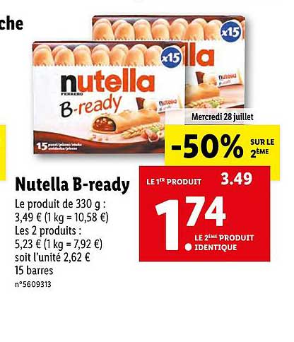 nutella b-ready