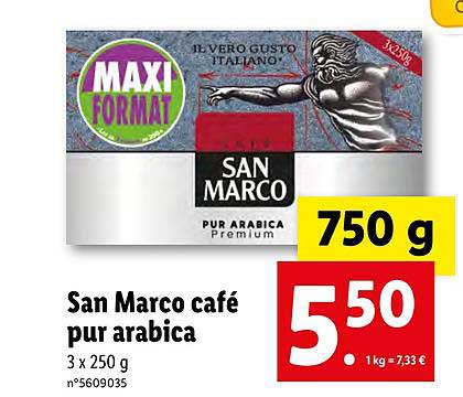 san marco café pur arabica