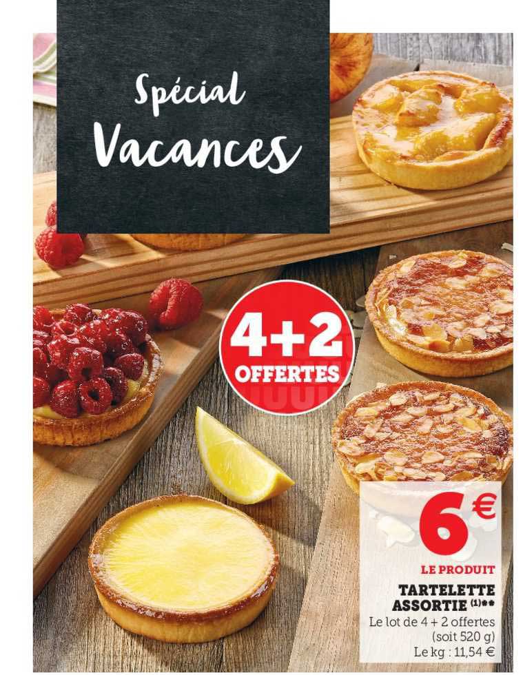 tartelette assortie
