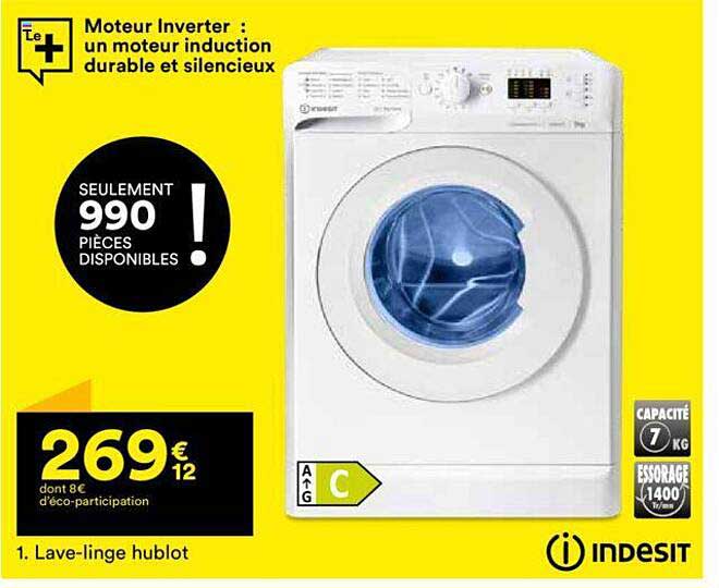Lave-linge Hublot Indesit