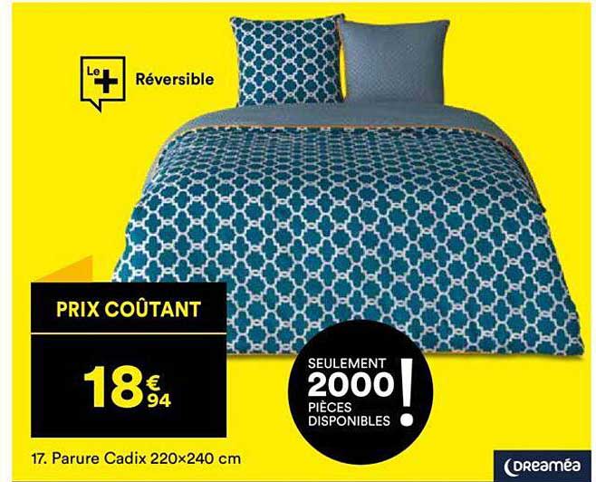 parure cadix 220 x 240 cm dreaméa