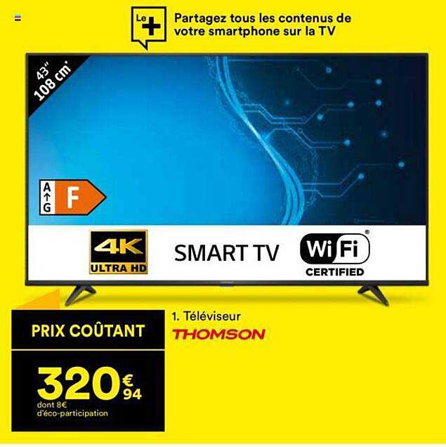 téléviseur thomson