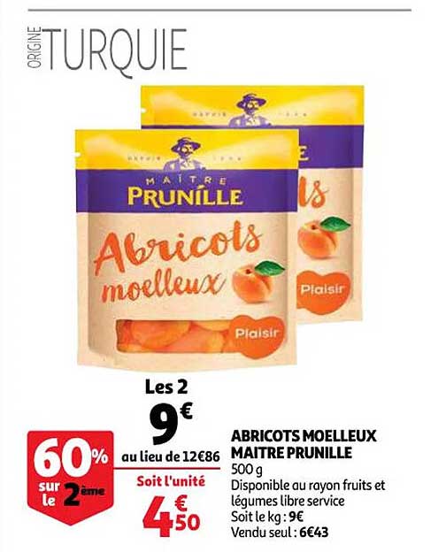 abricots moelleux maître prunille