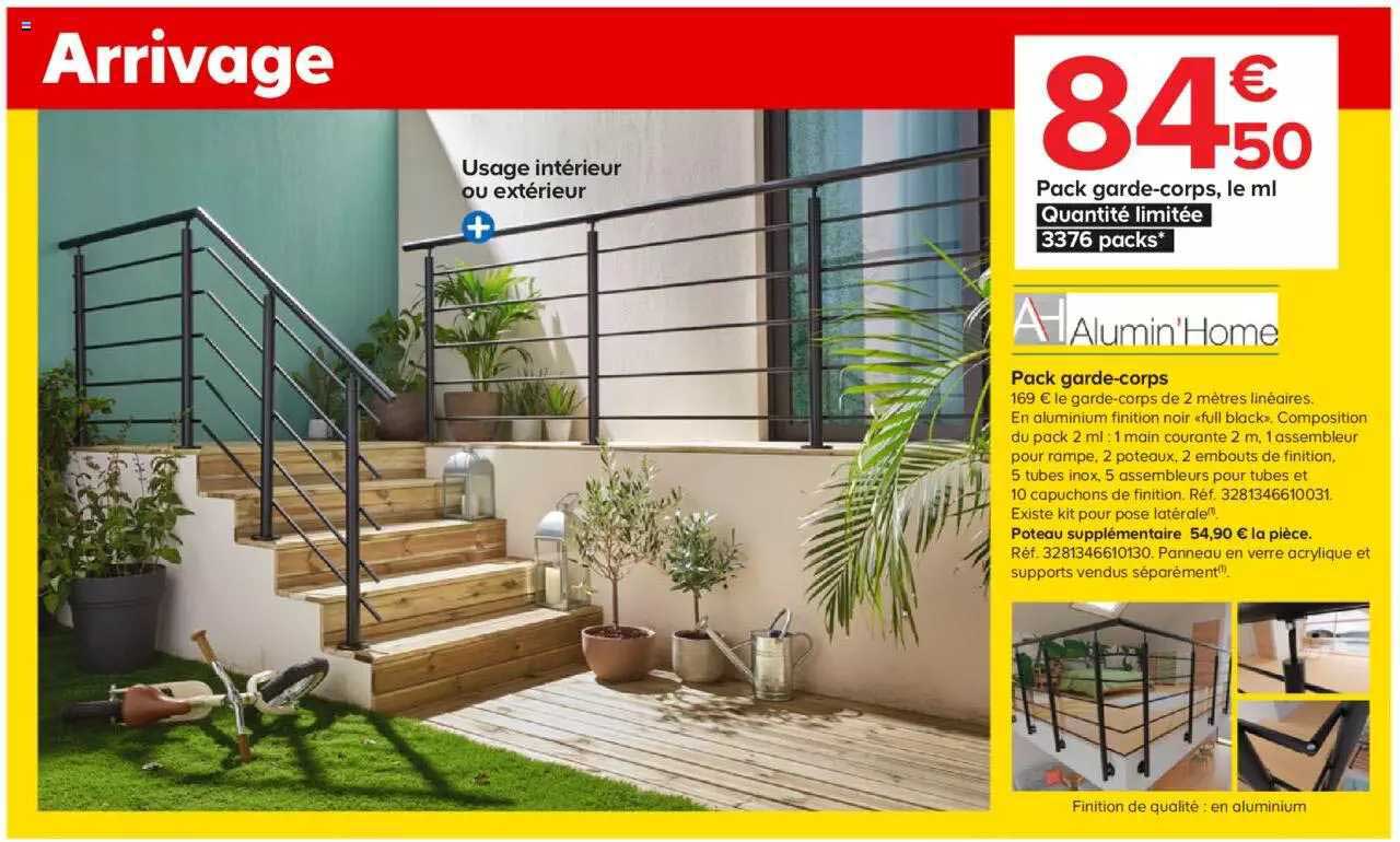 alumin'home pack garde-corps