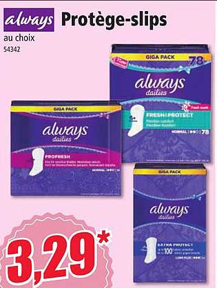 always protège-slips