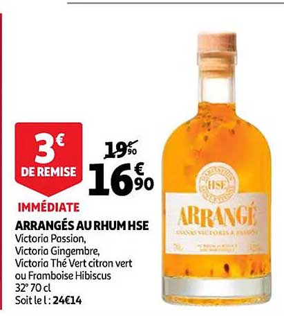 Arrangés Au Rhum Hse