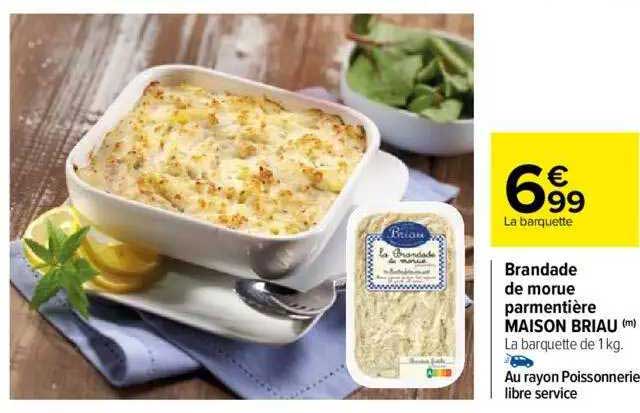 Brandade De Morue Parmentière Maison Briau