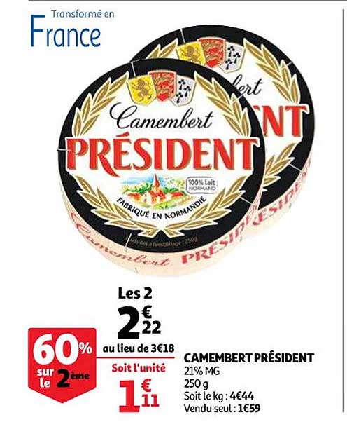 Camembert Président